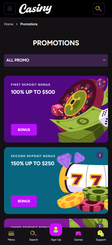 Exploring the Casiny Casino No Deposit Bonus