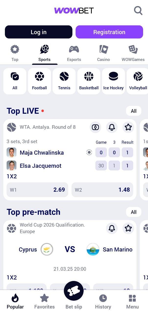 wowbet отзывы
