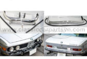 BMW 2800CS. 3.0CS. E9 bumpers (1968-1975) by stainless steel new