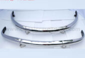 BMW 501 502 bumpers full set by stainless steel new