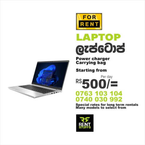 Laptops for rent