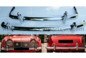 Triumph TR4A, TR4A IRS, TR5, TR250 (1965-1969) bumpers by stainless steel new