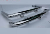 Triumph TR6 (1969-1974) bumpers by stainless steel new