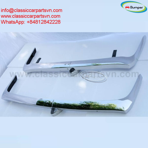 BMW 700 bumpers full set new (1959–1965) by stainless steel new