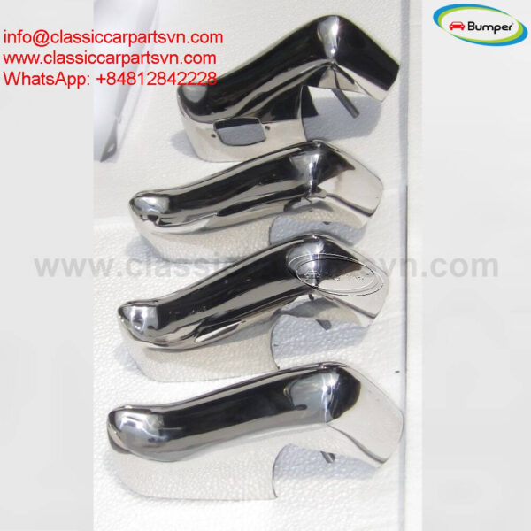 Volkswagen Karmann Ghia T34 (1962-1965) bumpers by stainless steel new and chairs.