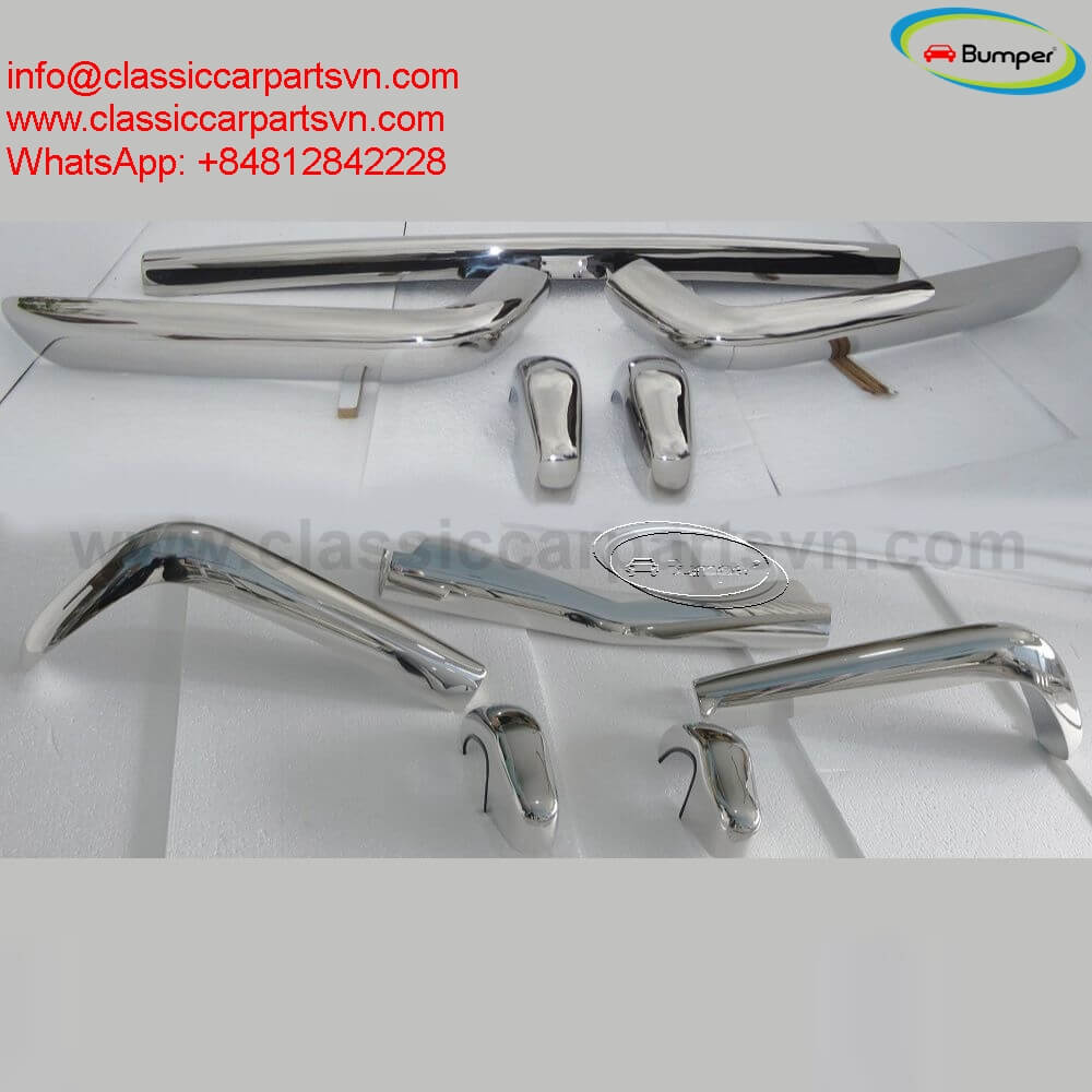 Bentley T1 bumpers (1965-1977) by stainless steel new