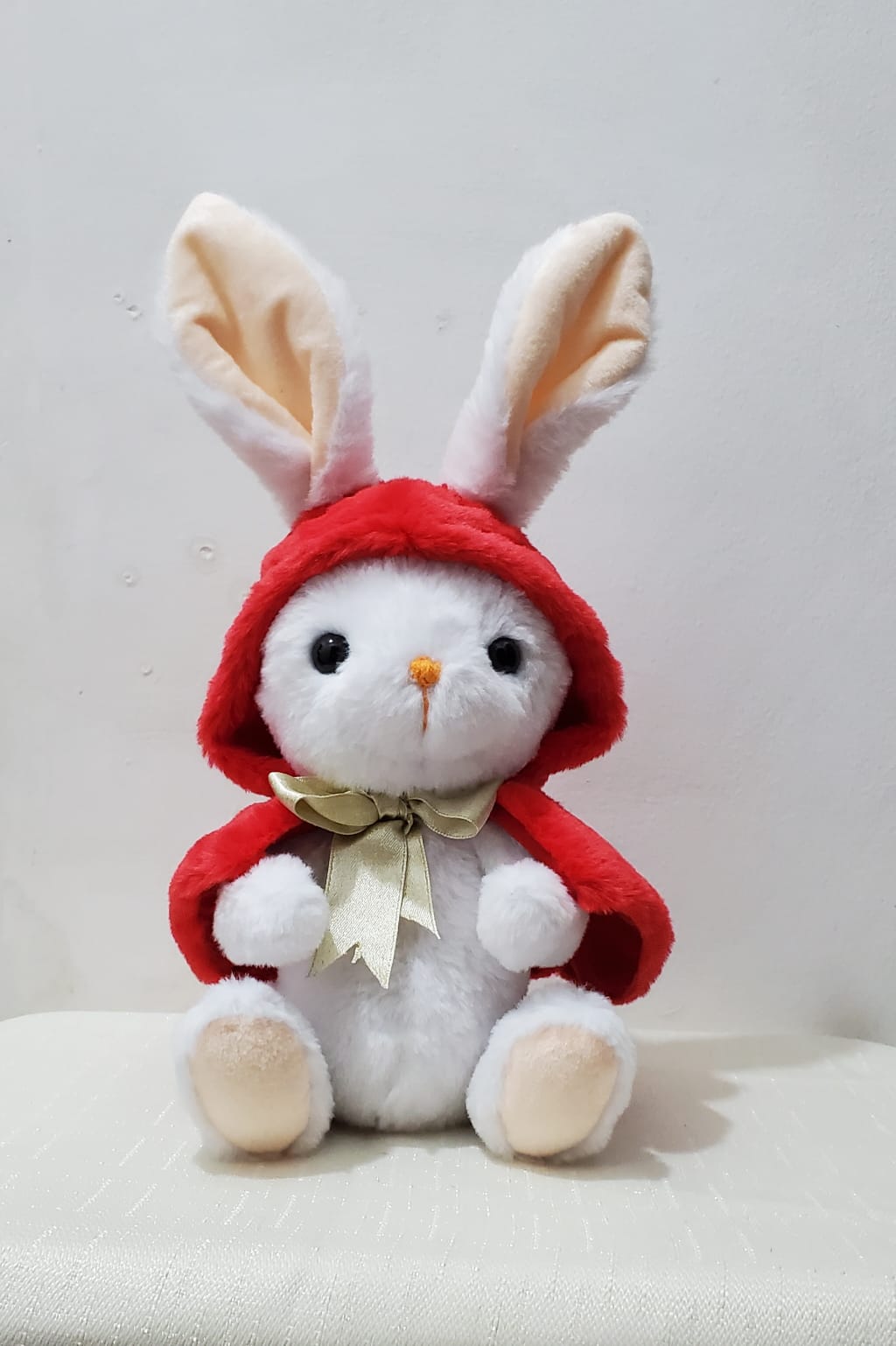 Handmade Soft Toy Red Riding Bunny