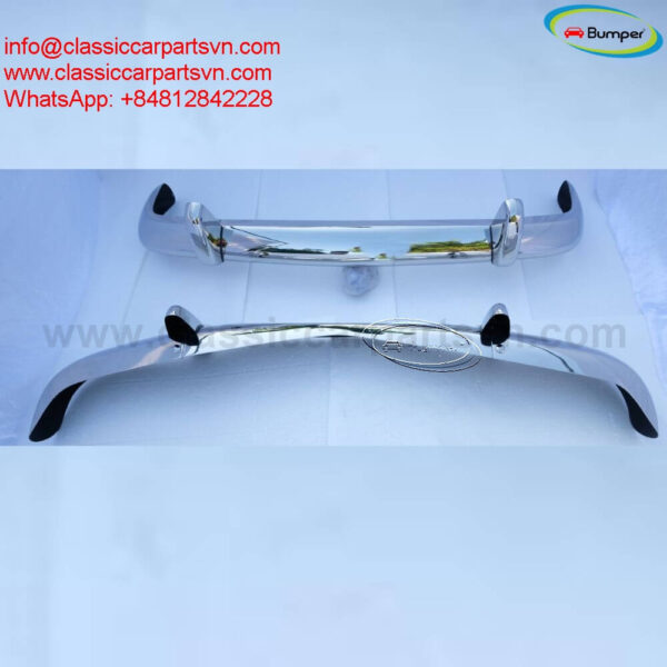 Volvo Amazon Euro type (1956-1970) bumpers by stainless steel