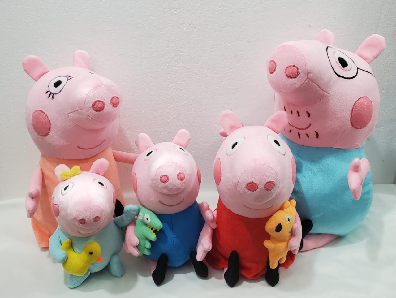 Peppa Pig Family Plush Toy Set – 5 Characters 
